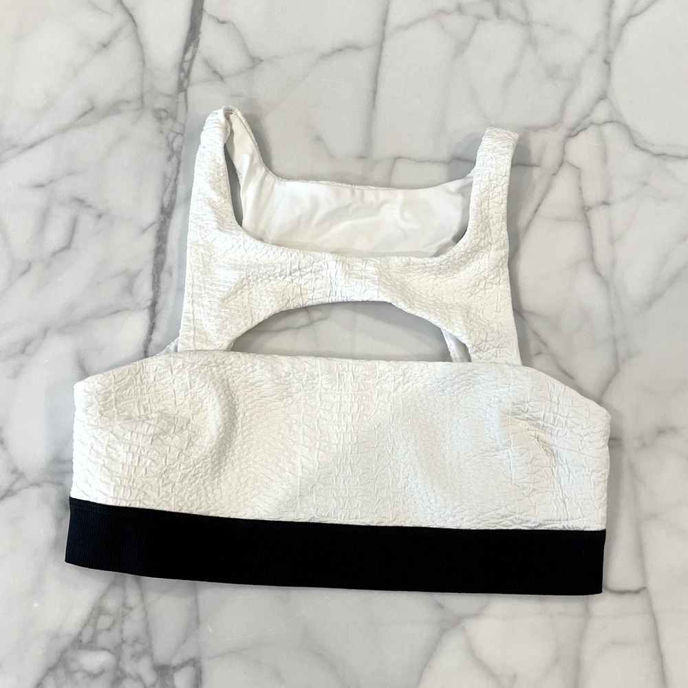 Blue Life Cut It Out Sports Bra size small